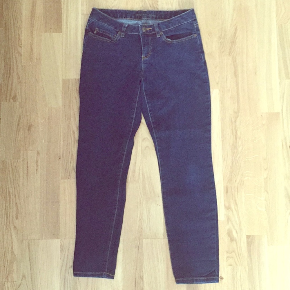 Dark Wash Michael Kors Ankle Jeans